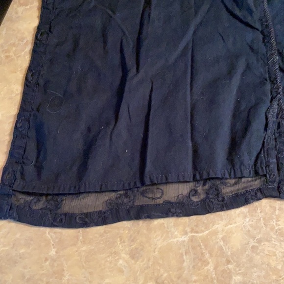 Hollister spaghetti Strap Eyelet lace Top - Picture 8 of 11